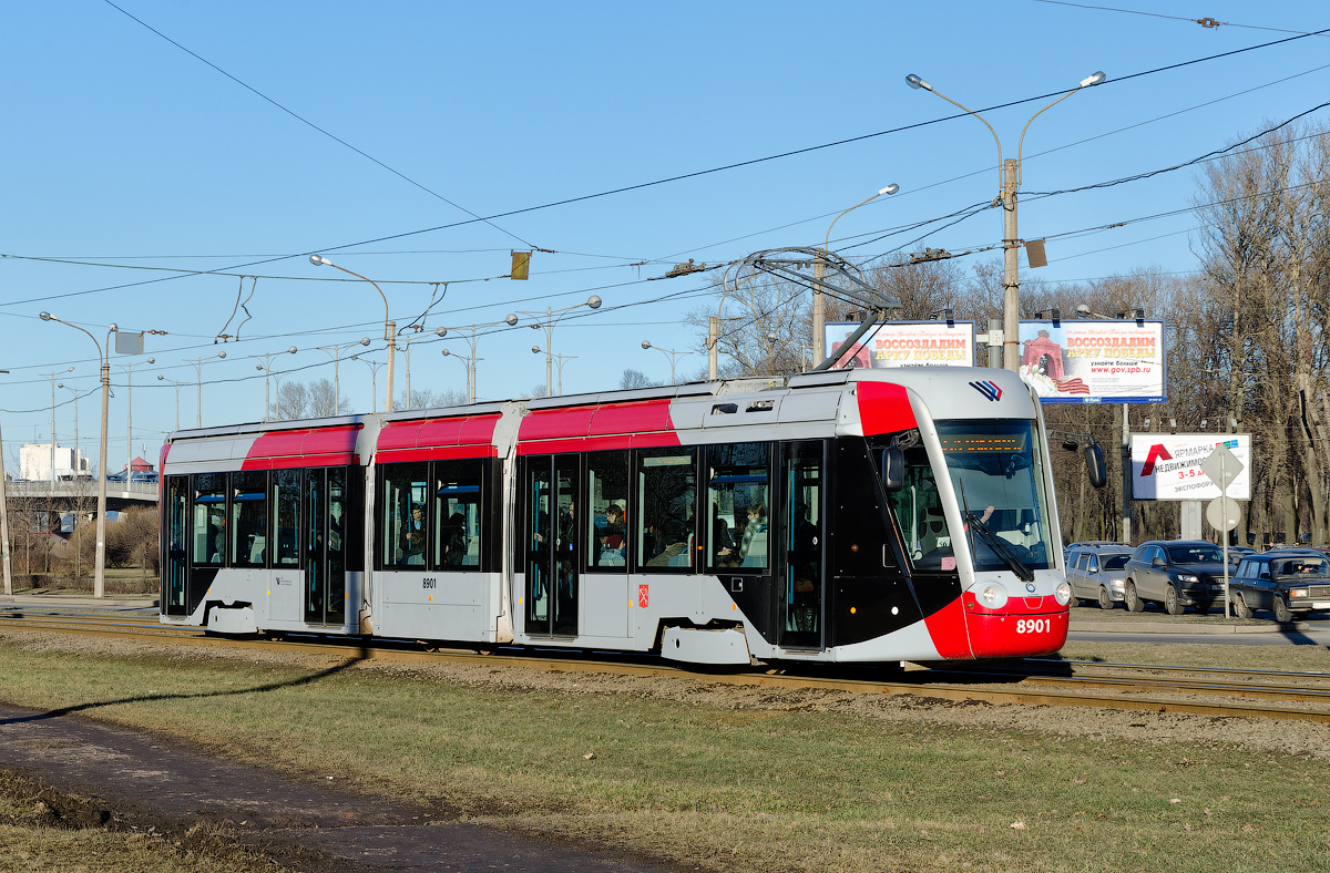 Санкт-Петербург, 71-801 (Alstom Citadis 301 CIS) № 8901