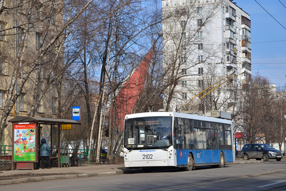 Москва, Тролза-5265.00 «Мегаполис» № 2102