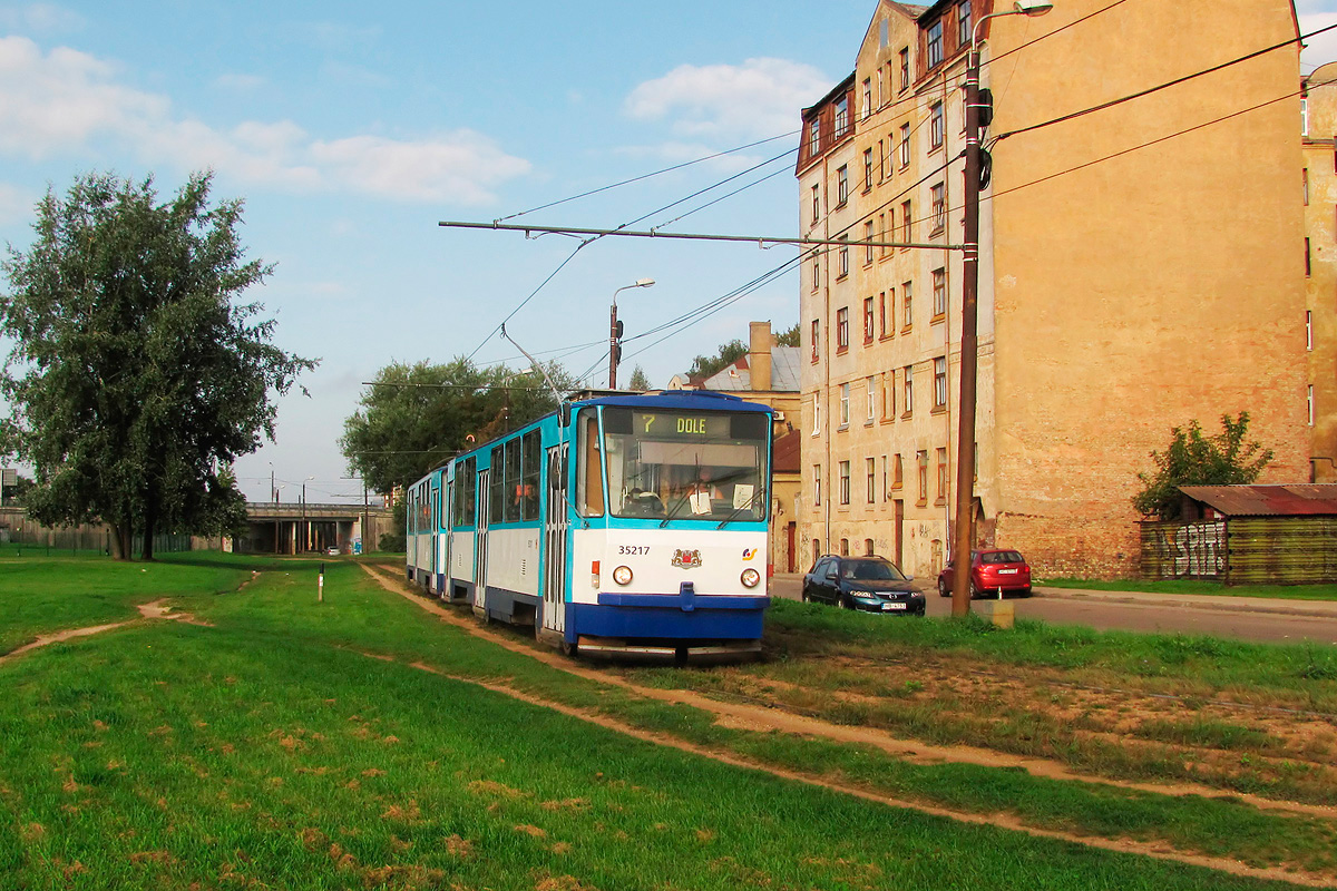 Рига, Tatra T3MR (T6B5-R) № 35217