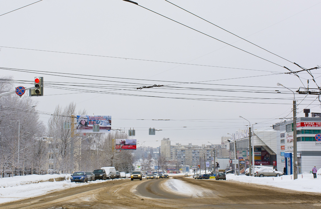 Уфа — Троллейбусная сеть — юг