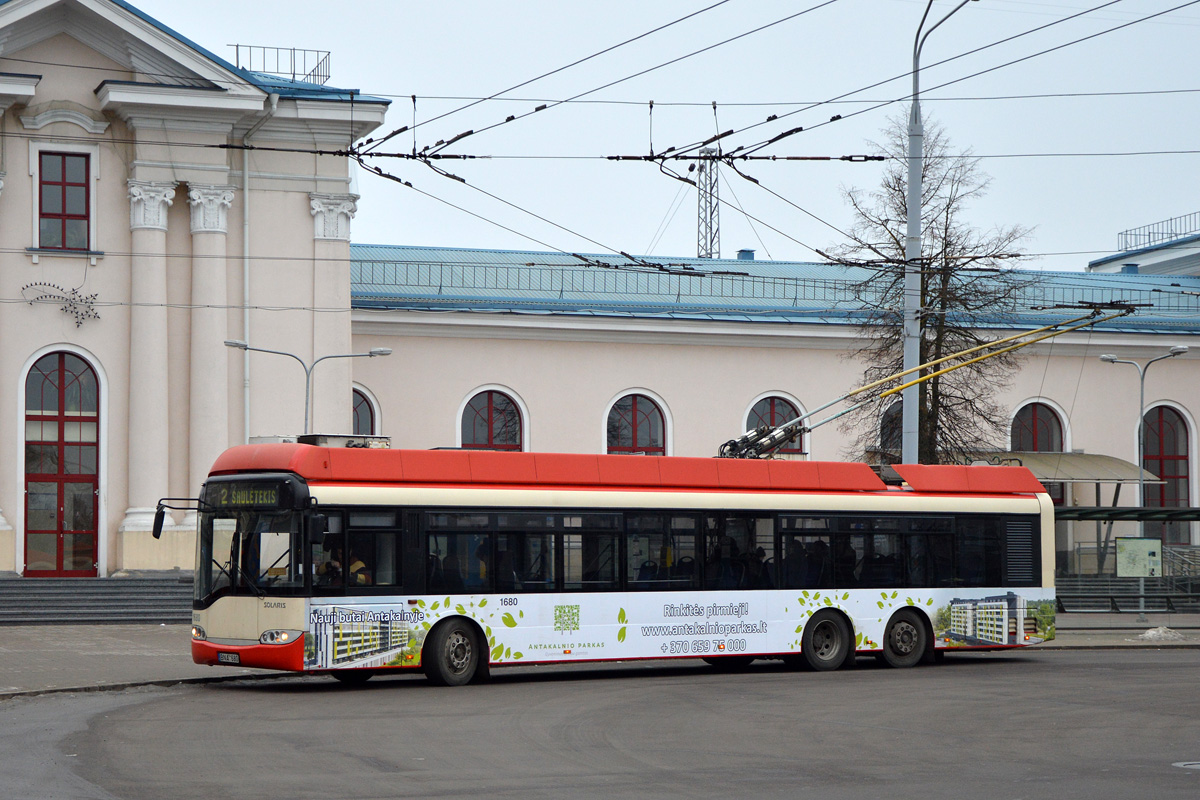 Vilnius, Solaris Trollino II 15 AC № 1680