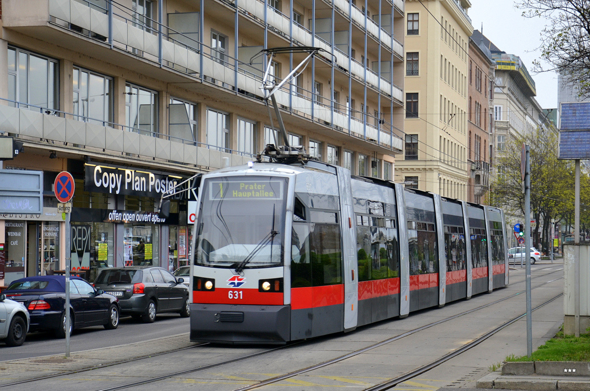 Вена, Siemens ULF-B № 631 Вена, Siemens ULF-B № 631