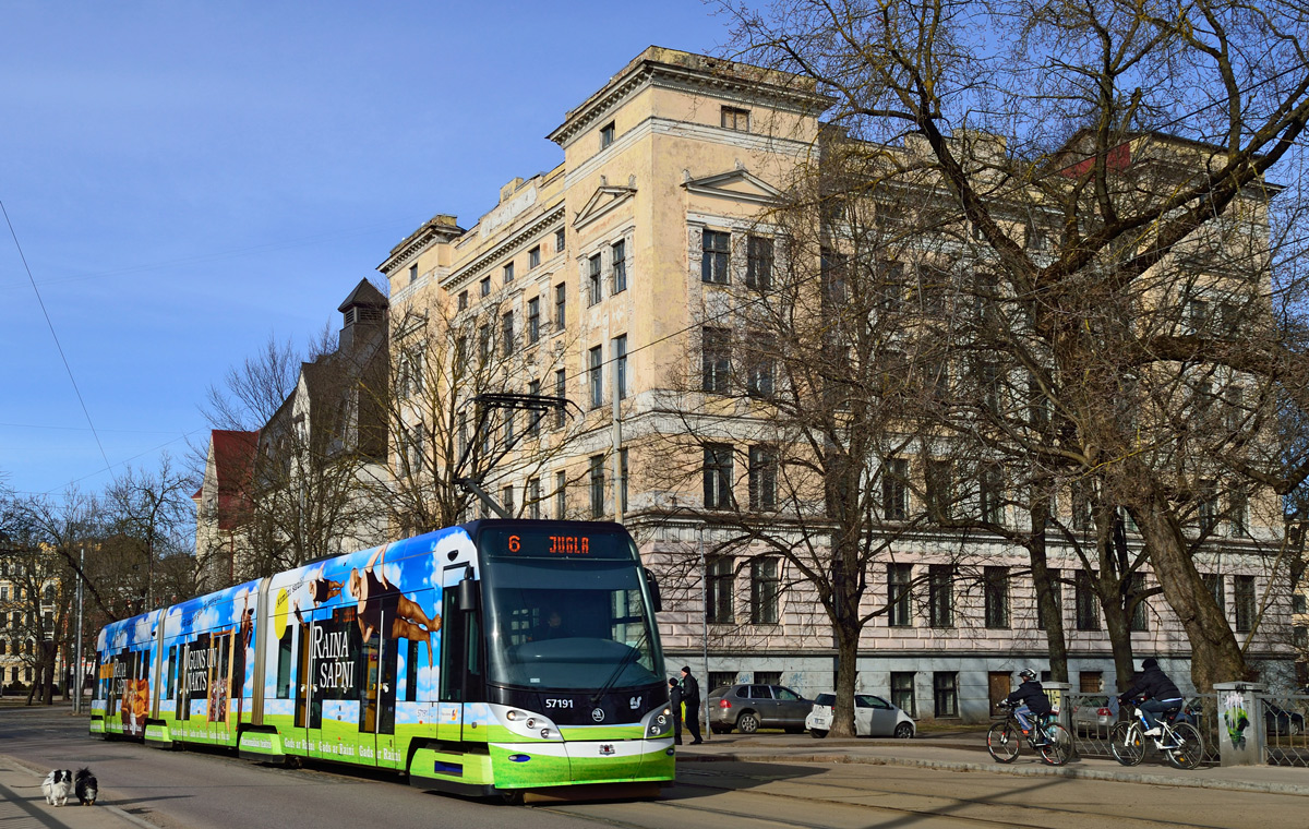 Рига, Škoda 15T ForCity Alfa Riga № 57191