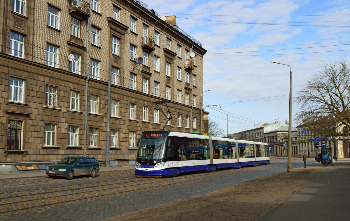 Riia, Škoda 15T1 ForCity Alfa Riga № 58022