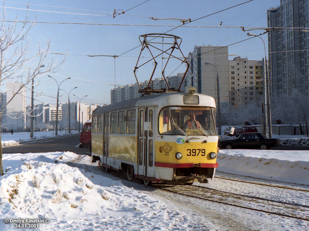 Москва, Tatra T3Т № 3979