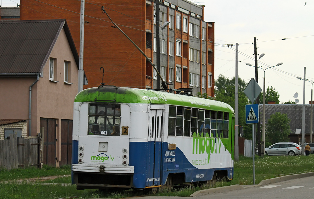 Даугавпилс, РВЗ-6М2 № 063