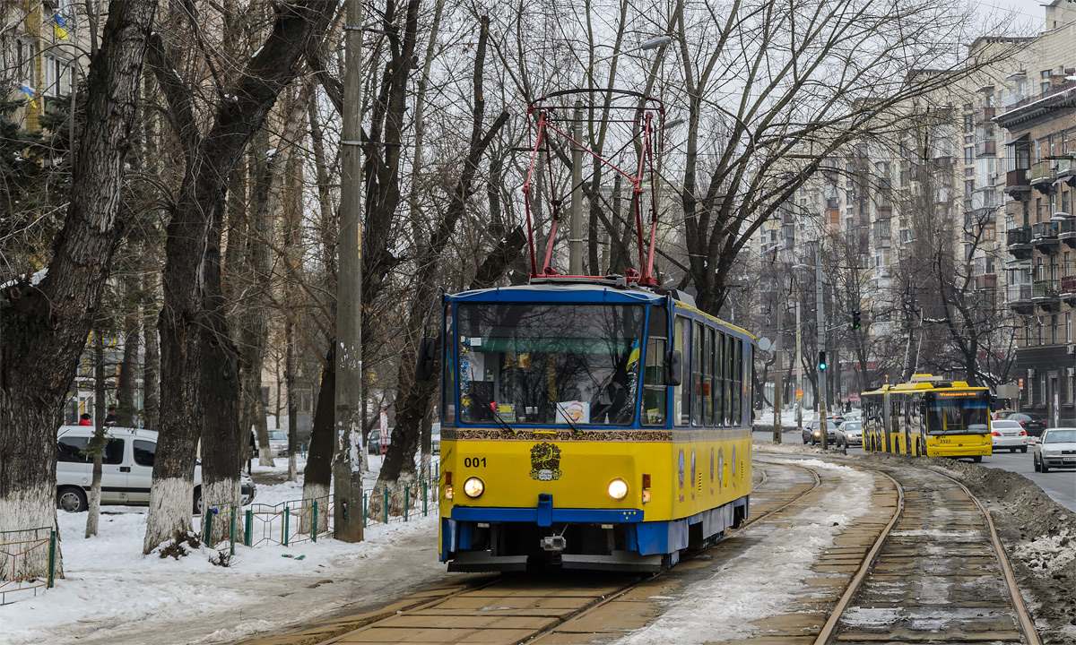 Киев, Tatra T6B5SU № 001