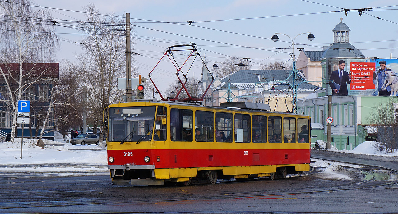 Барнаул, Tatra T6B5SU № 3196