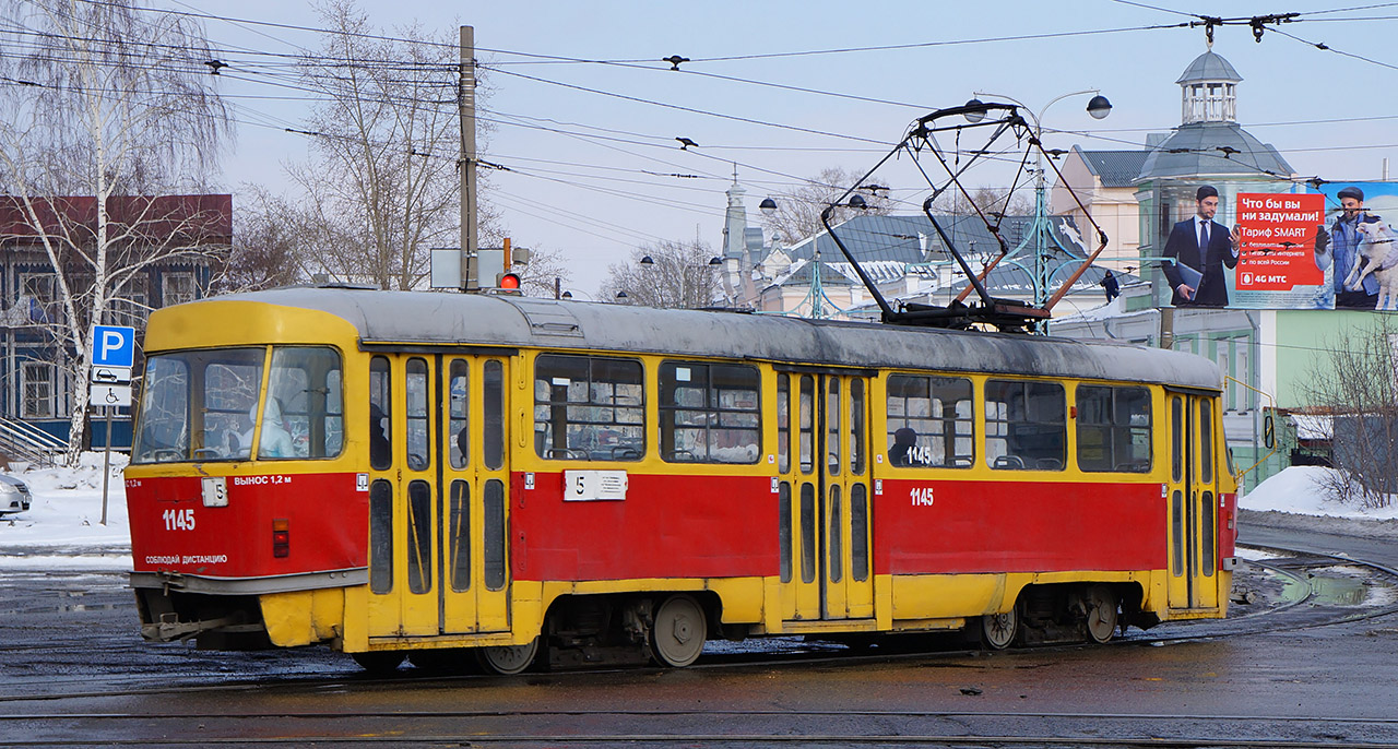 Барнаул, Tatra T3SU № 1145