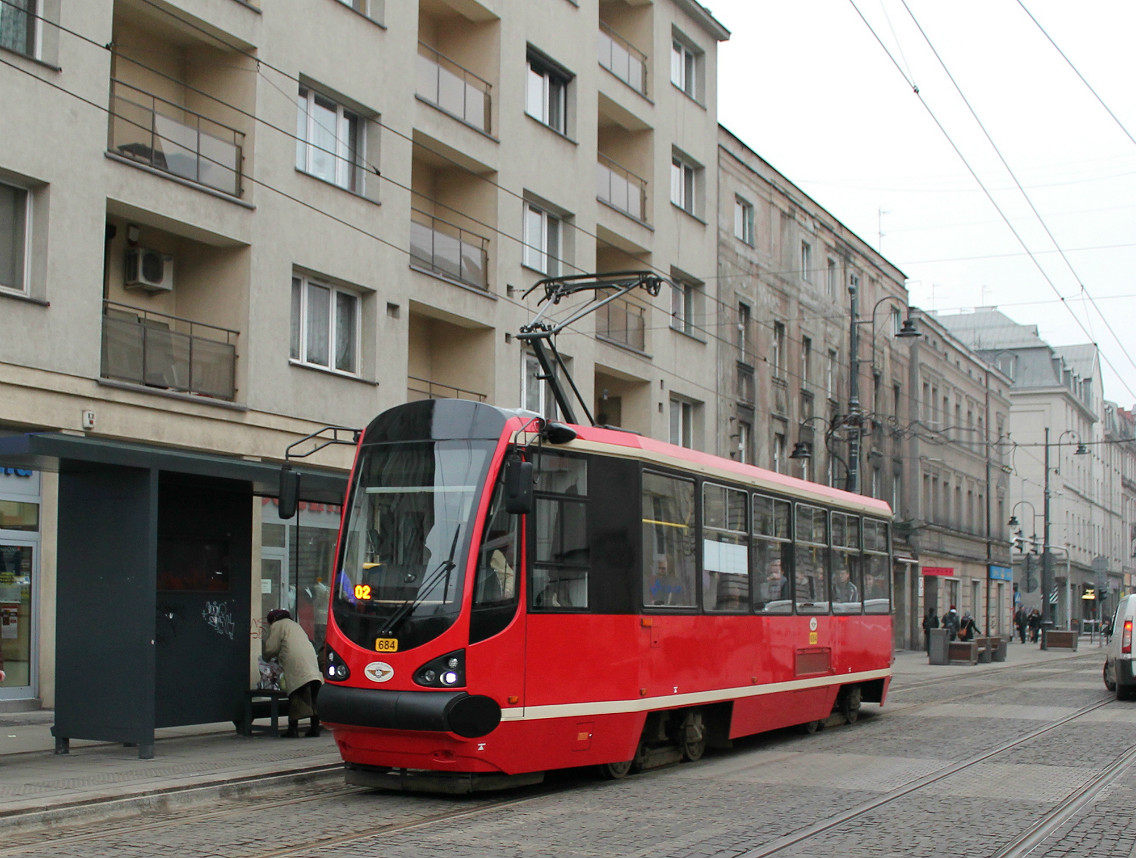 Верхнесилезская агломерация, Konstal 105N-HF11AC № 684