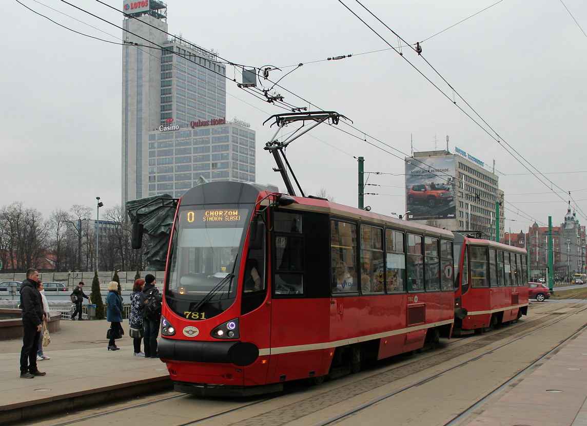 Верхнесилезская агломерация, Konstal 105N-HF11AC № 781