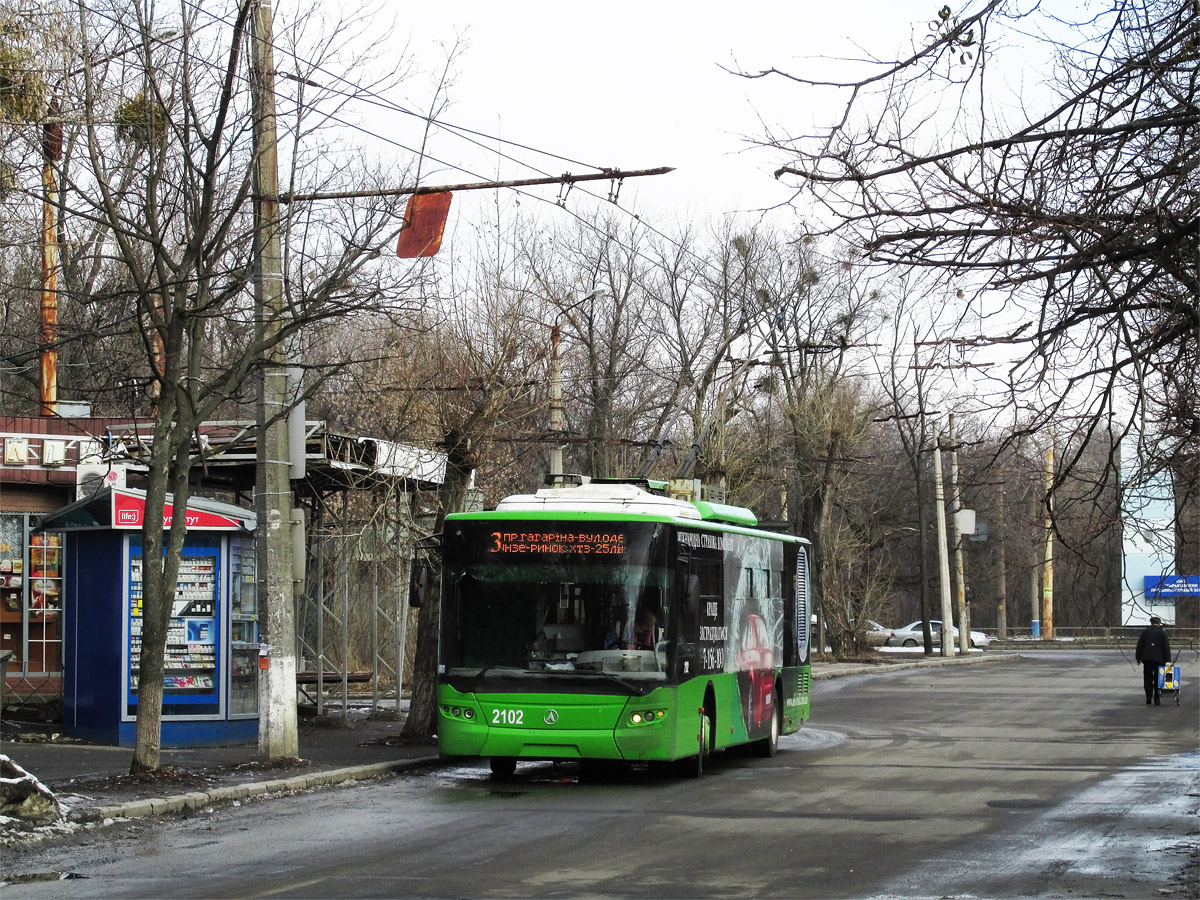 ხარკივი, LAZ E183A1 № 2102
