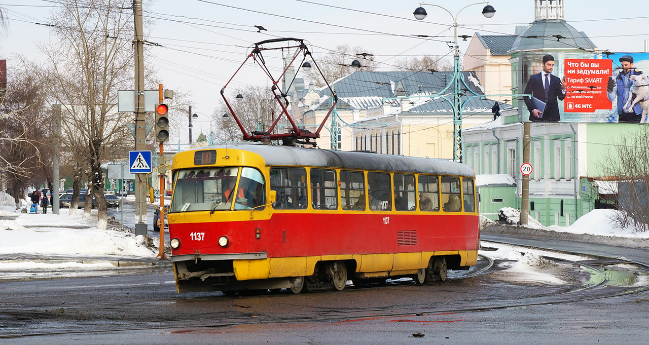 Barnaul, Tatra T3SU č. 1137