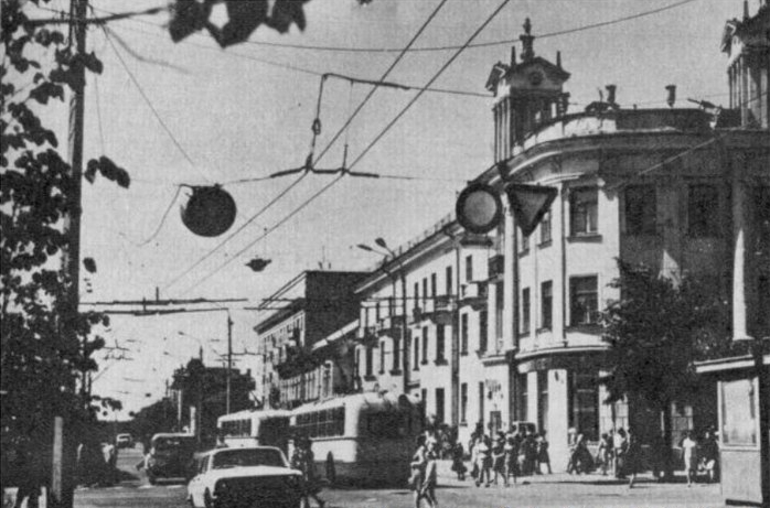 Тверь — Старые фотографии (1917—1991); Тверь — Троллейбусные линии: Центральный район