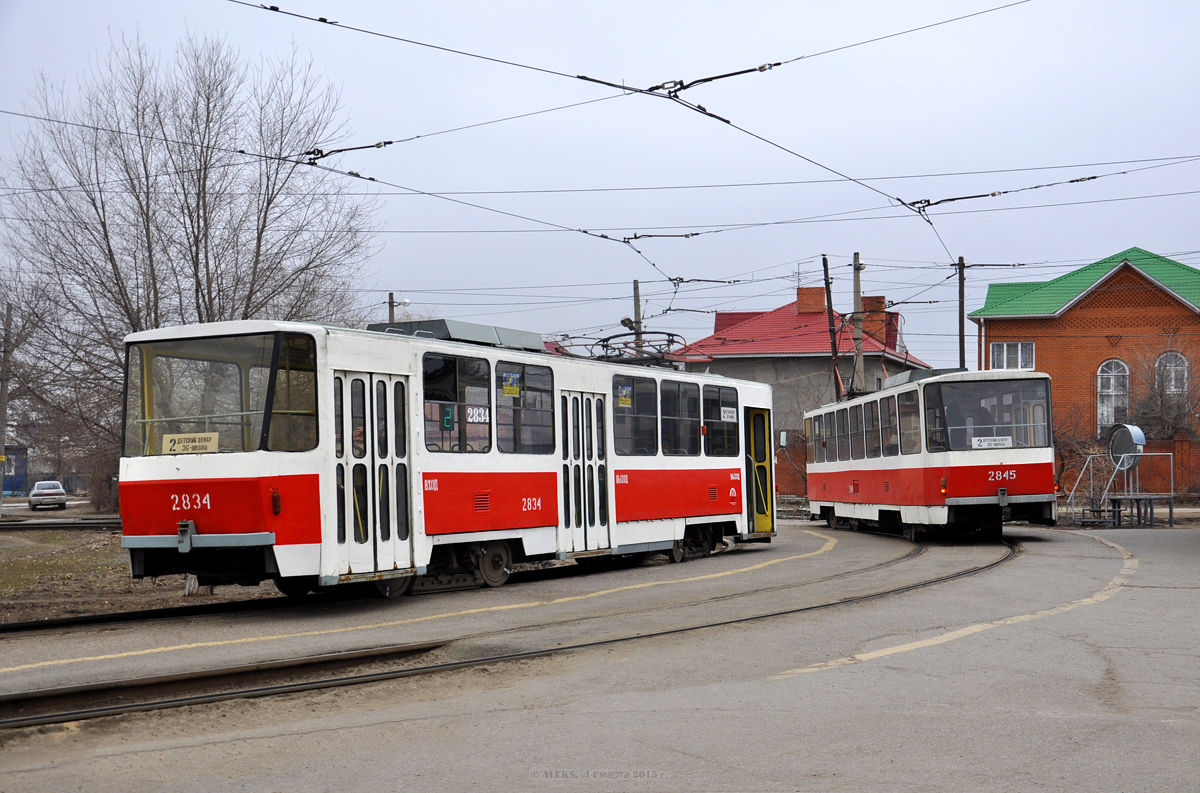 Volgograd, Tatra T6B5SU Nr. 2845; Volgograd, Tatra T6B5SU Nr. 2834