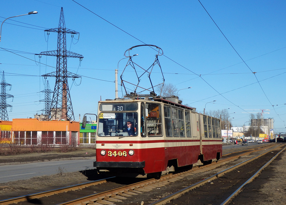 Санкт-Петербург, ЛВС-86К № 3406