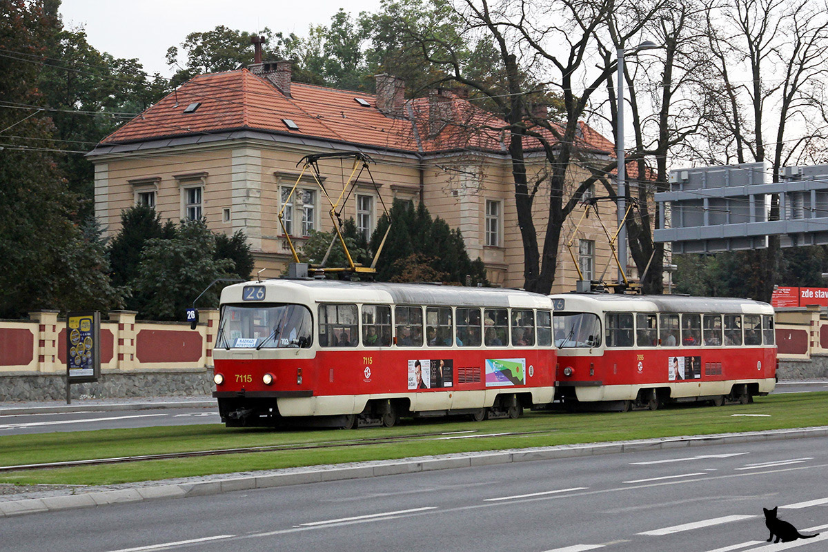 Прага, Tatra T3SUCS № 7115