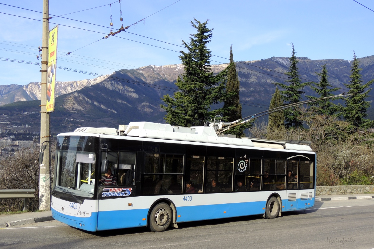 Крымский троллейбус, Богдан Т70115 № 4403