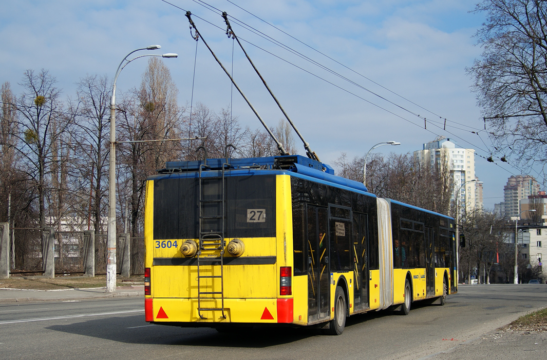 Киев, ЛАЗ E301D1 № 3604