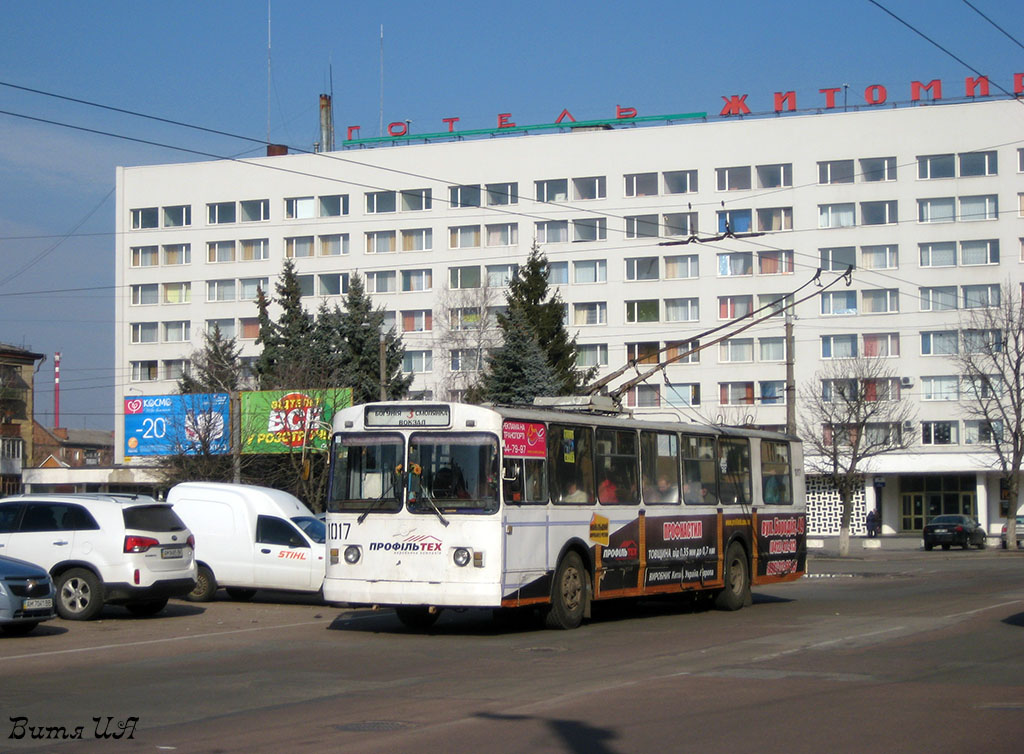 Житомир, ЗиУ-682В-013 [В0В] № 1017