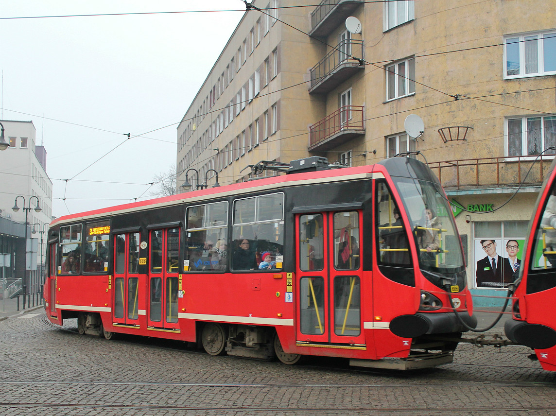 Верхнесилезская агломерация, Konstal 105N-HF11AC № 686