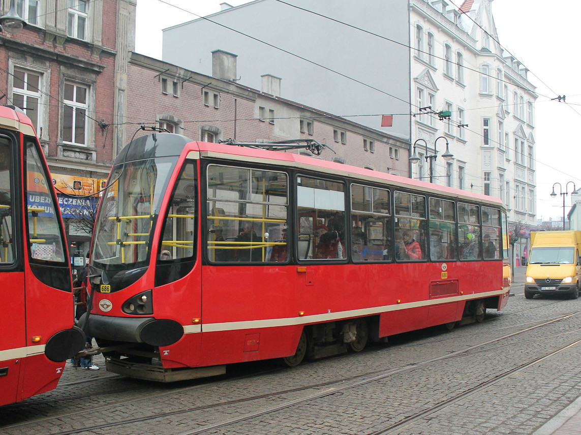 Верхнесилезская агломерация, Konstal 105N-HF11AC № 686