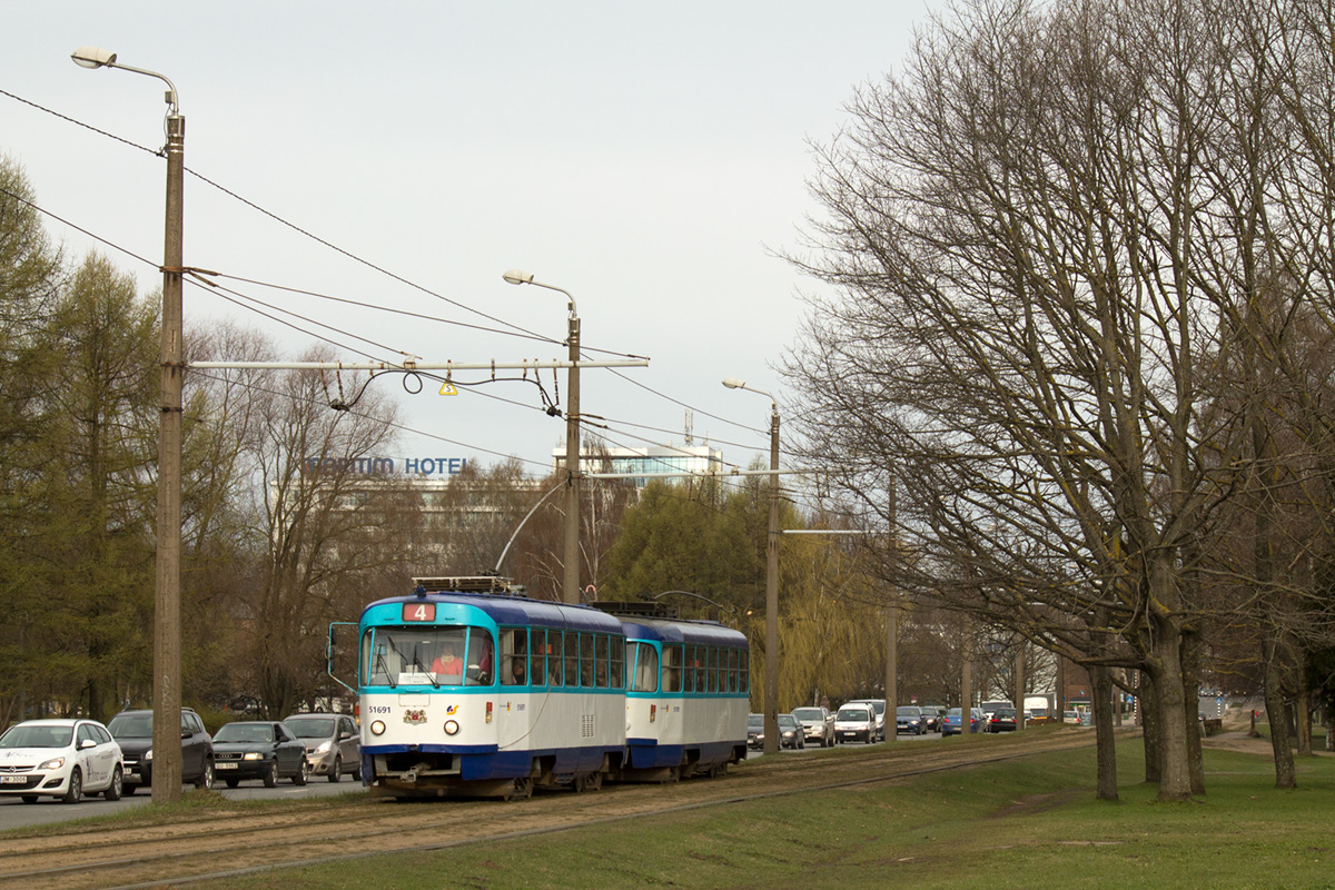 Рига, Tatra T3A № 51691