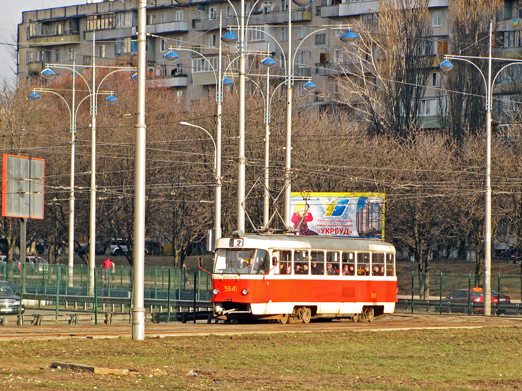 Киев, Tatra T3SU № 5641 Киев, Tatra T3SU № 5641