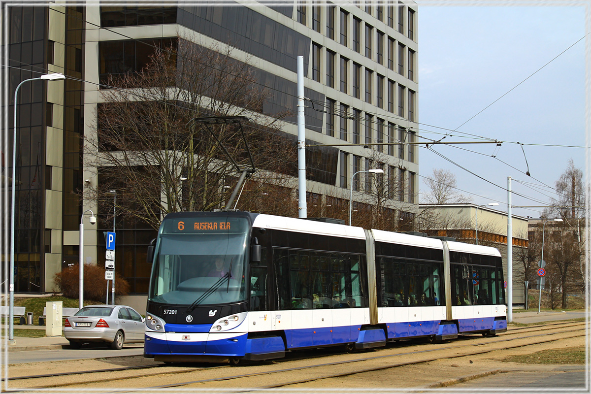 Рига, Škoda 15T ForCity Alfa Riga № 57201