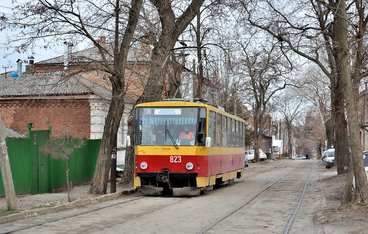 Ростов-на-Дону, Tatra T6B5SU № 823