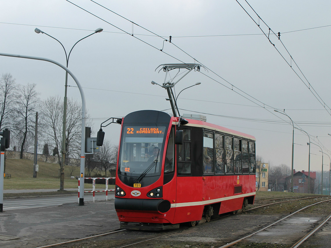 Верхнесилезская агломерация, Konstal 105N-HF11AC № 751