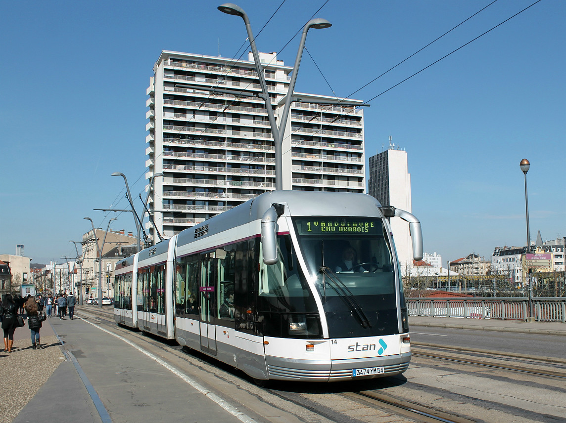 Нанси, Bombardier TVR № 14