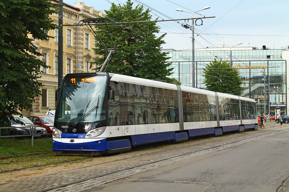 Рига, Škoda 15T1 ForCity Alfa Riga № 58011