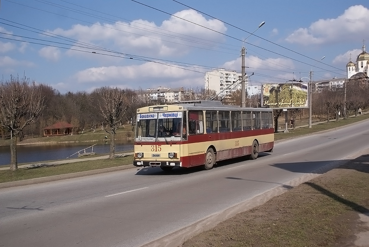Черновцы, Škoda 14Tr11/6 № 315 Черновцы, Škoda 14Tr11/6 № 315