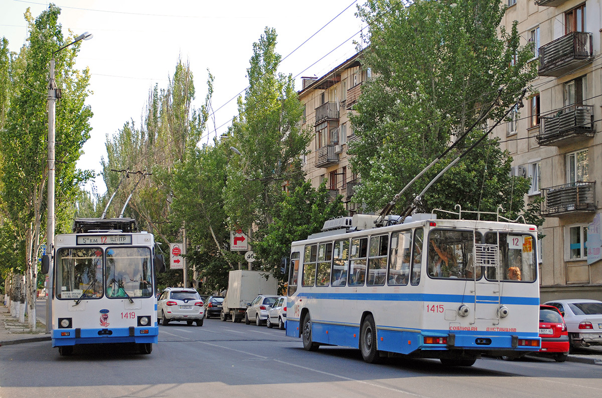 Sevastopolis, YMZ T2 nr. 1419; Sevastopolis, YMZ T2 nr. 1415