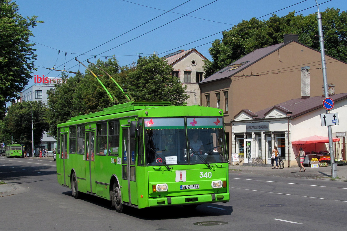 Каунас, Škoda 14Tr13/6 № 340