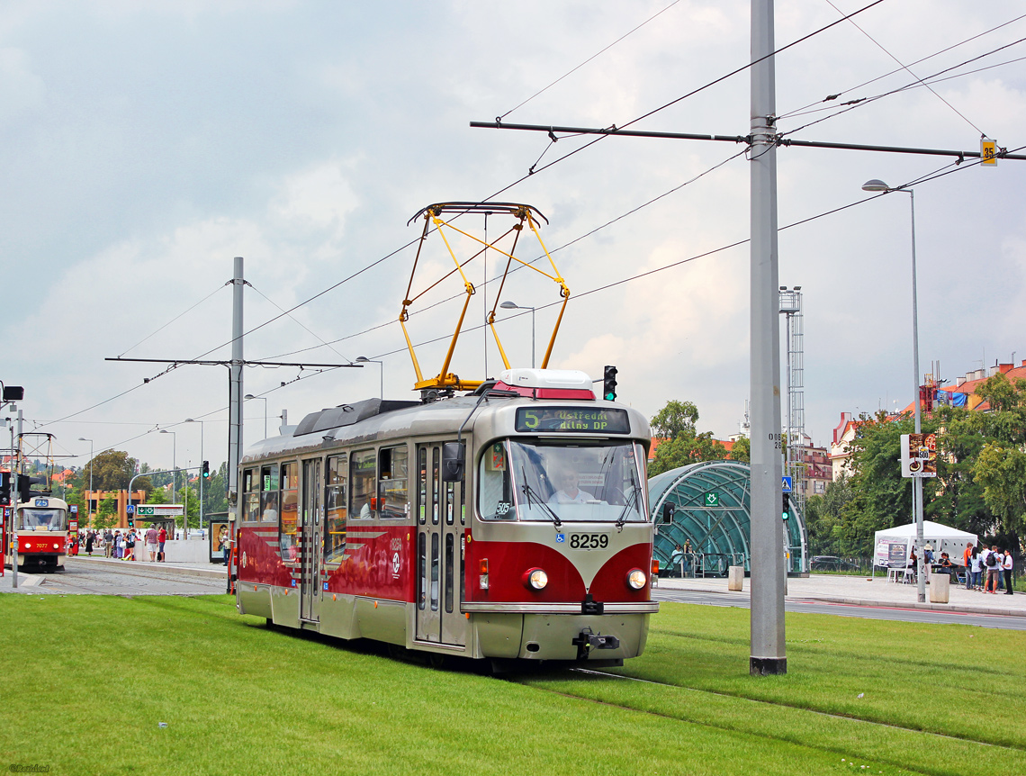 Прага, Tatra T3R.PLF № 8259