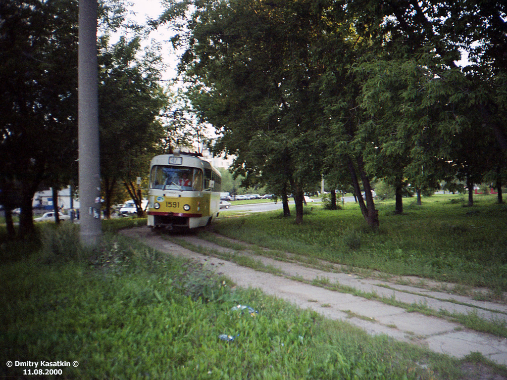 Москва, Tatra T3SU № 1591 Москва, Tatra T3SU № 1591