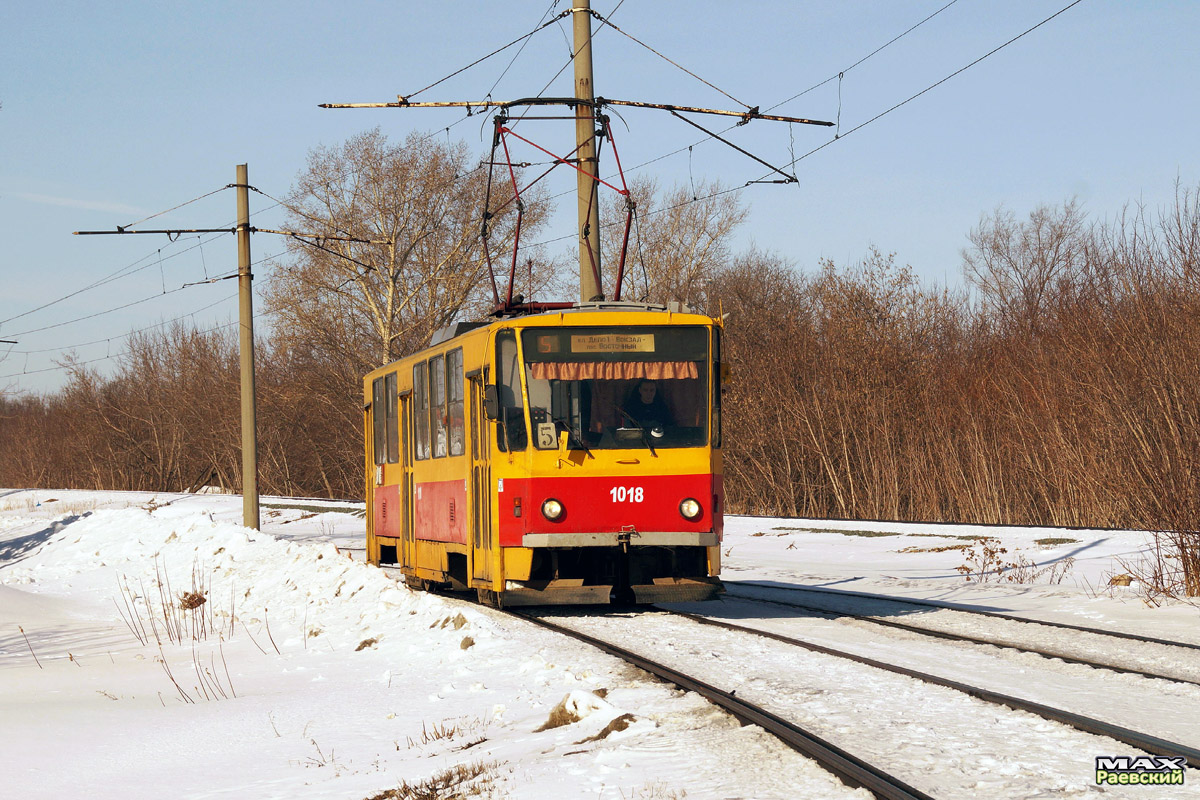 Барнаул, Tatra T6B5SU № 1018