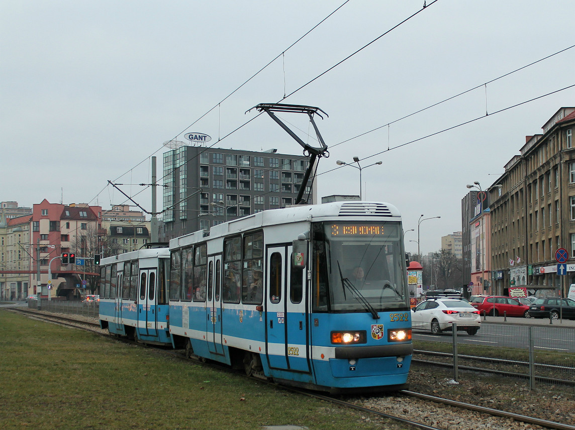 Вроцлав, Konstal 105NWr № 2522