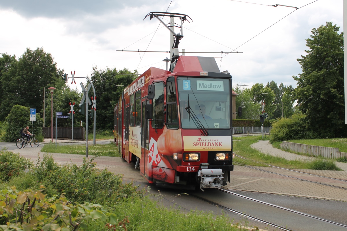 Котбус, Tatra KTNF6 № 134
