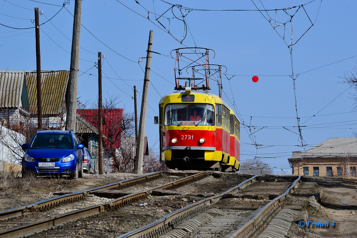 Volgograd, Tatra T3SU Nr. 2731