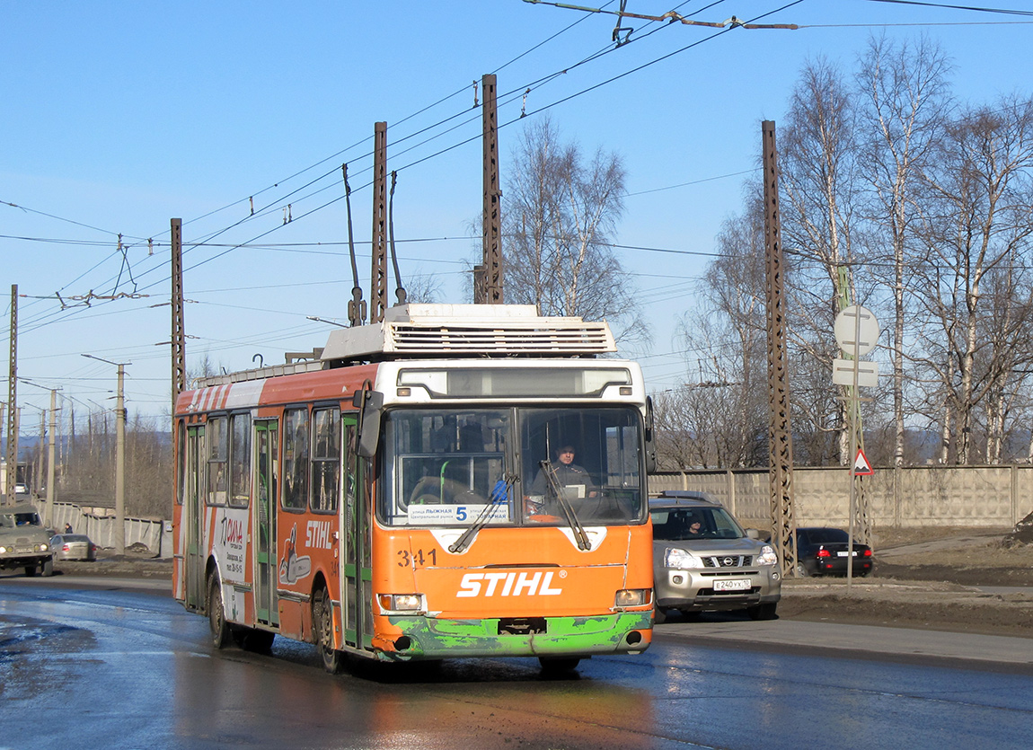 Петрозаводск, ЛиАЗ-5280 (ВЗТМ) № 341