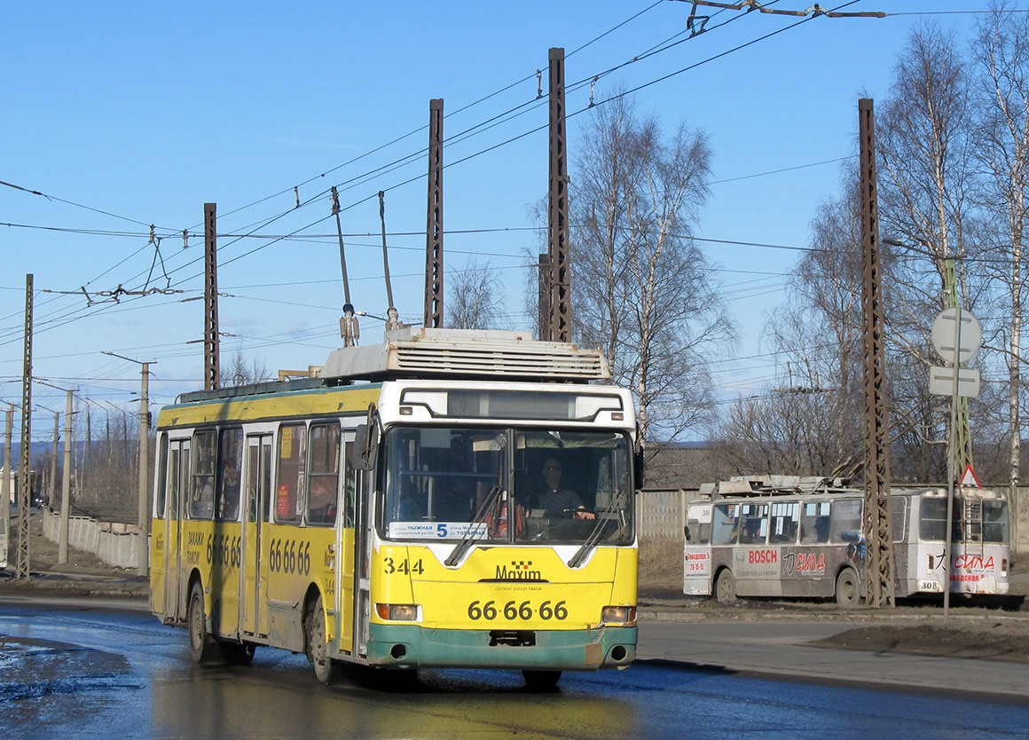 Петрозаводск, ЛиАЗ-5280 (ВЗТМ) № 344