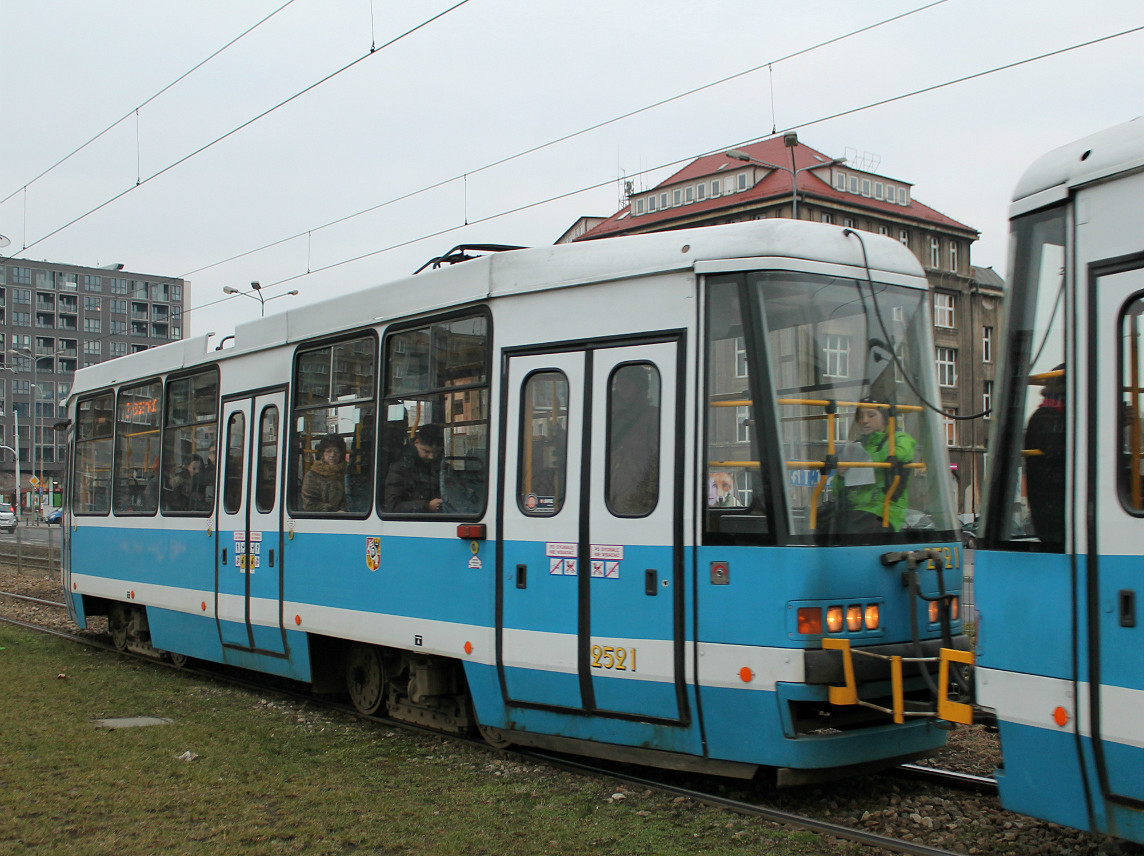 Вроцлав, Konstal 105NWrD № 2521