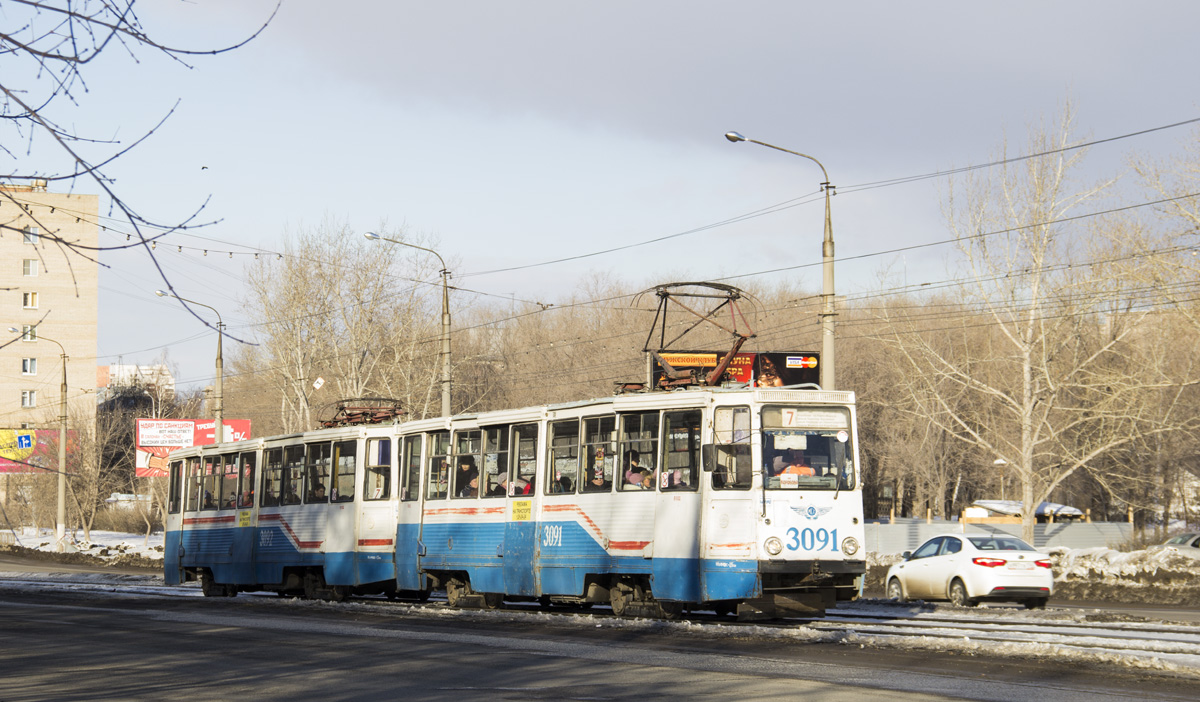 Magnitogorsk, 71-605 (KTM-5M3) Nr. 3091 Magnitogorsk, 71-605 (KTM-5M3) Nr. 3091