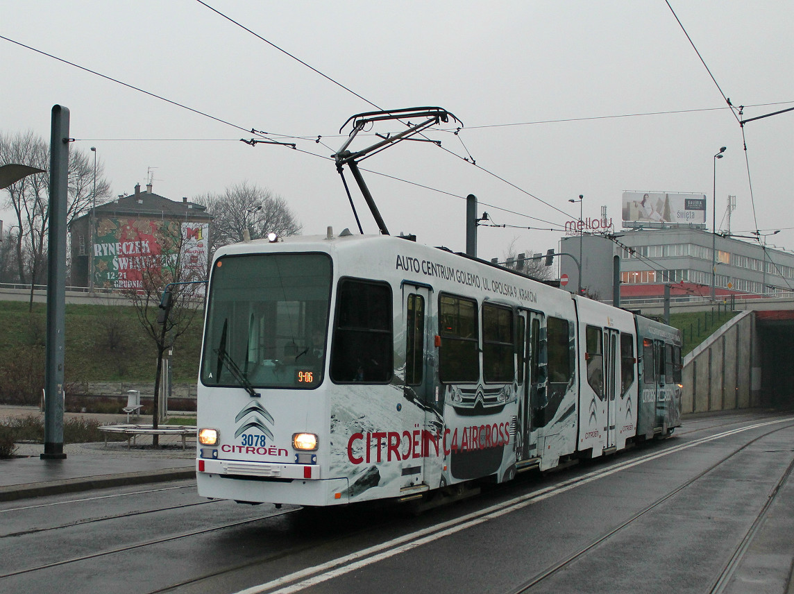 Краков, MAN/Duewag N8S-NF № 3078