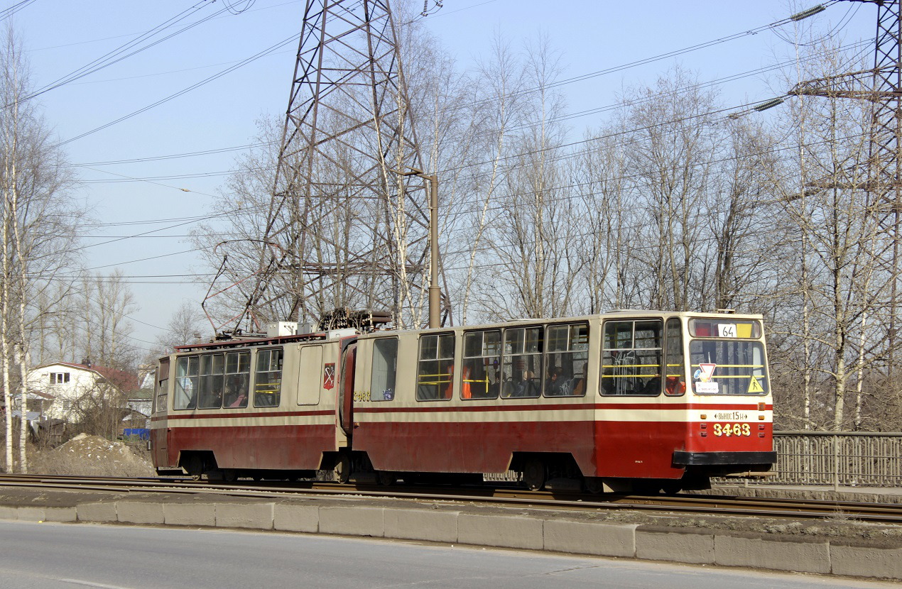Санкт-Петербург, ЛВС-86К-М № 3463