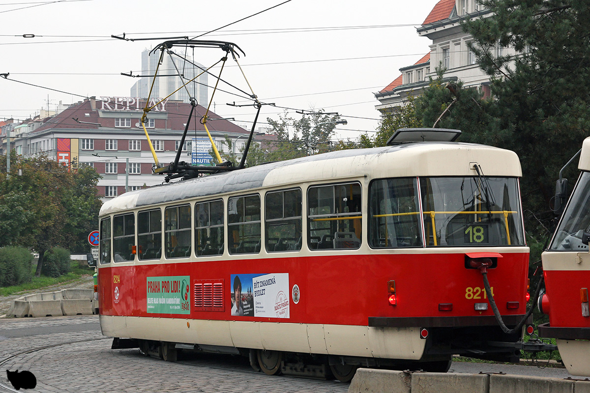 Прага, Tatra T3R.P № 8214