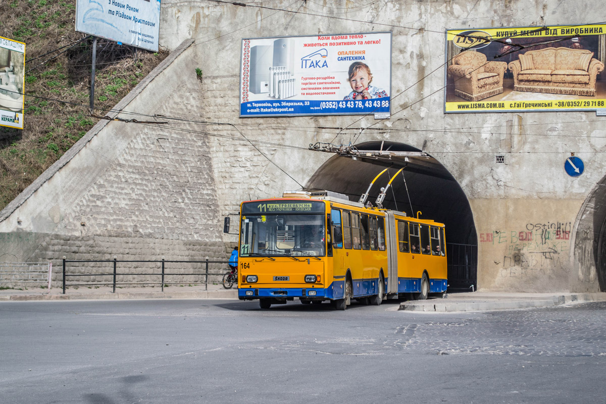 Тернополь, Škoda 15Tr13/6M № 164